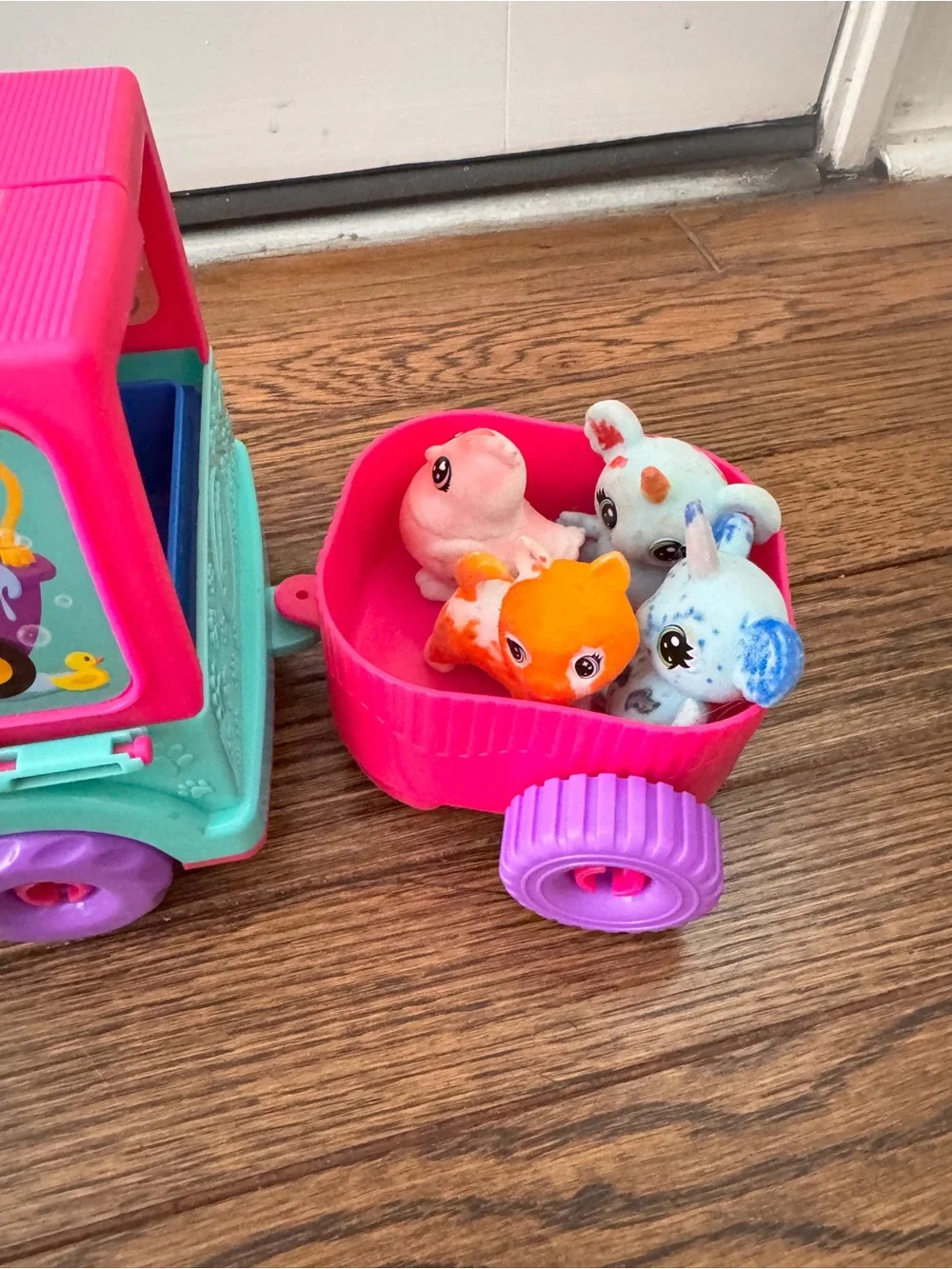 Kids Toy Play Crayola Scribble Vehicle Set - Pink & Teal